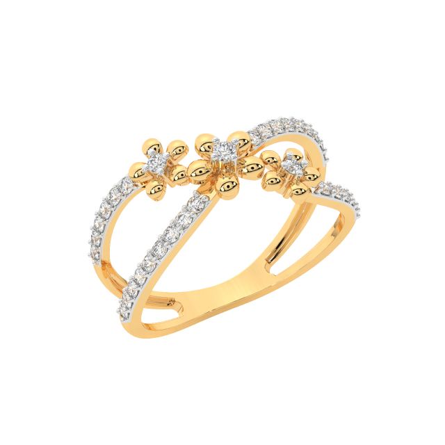 Aarna Round Diamond Engagement Ring